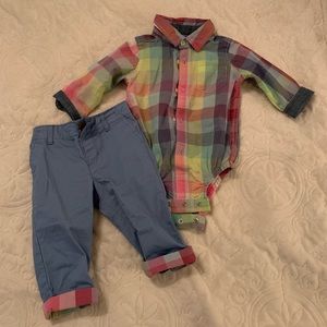 Gap outfit with matching hat